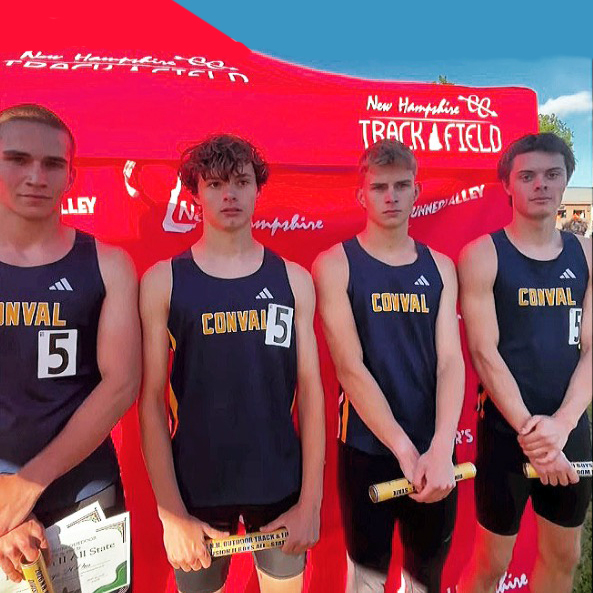 ConVal's 4x400-meter relay team